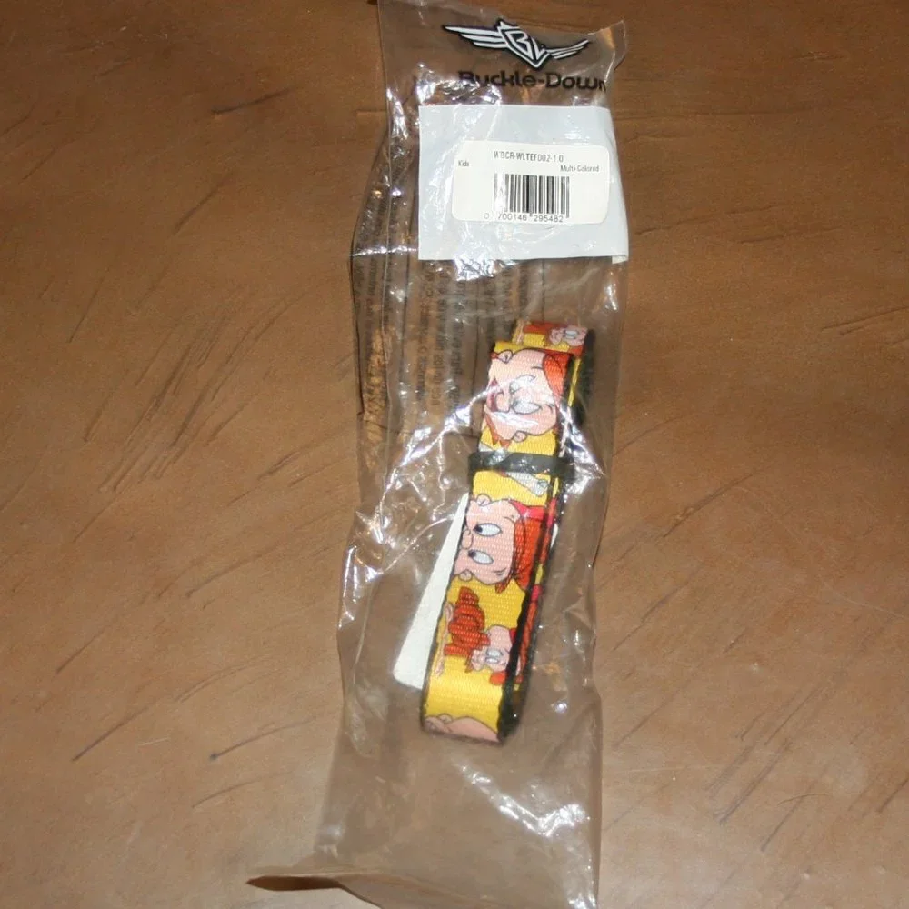 Buckle-Down Web Belt ELMER FUDD Yellow 1